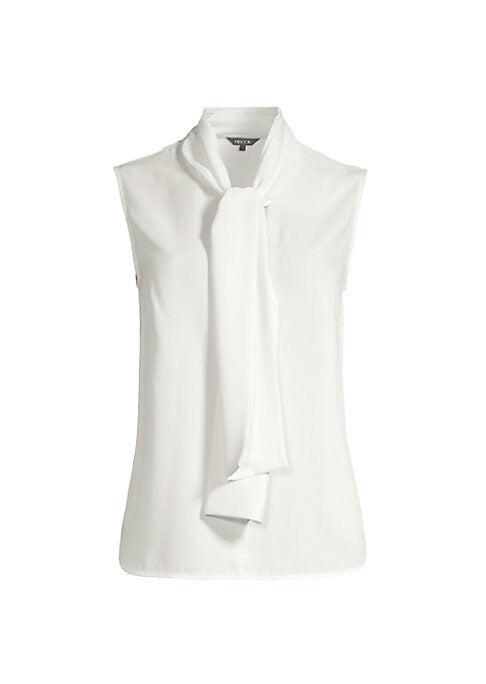 Neck Tie Sleeveless Tank