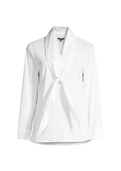 Tie-Neck Chic Blouse