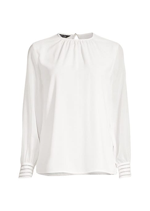Lace Cuff Blouse