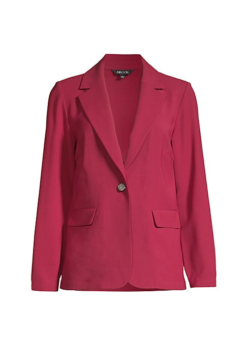 Chic Crepe Blazer