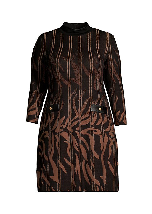 Chic Midi Funnel Dress