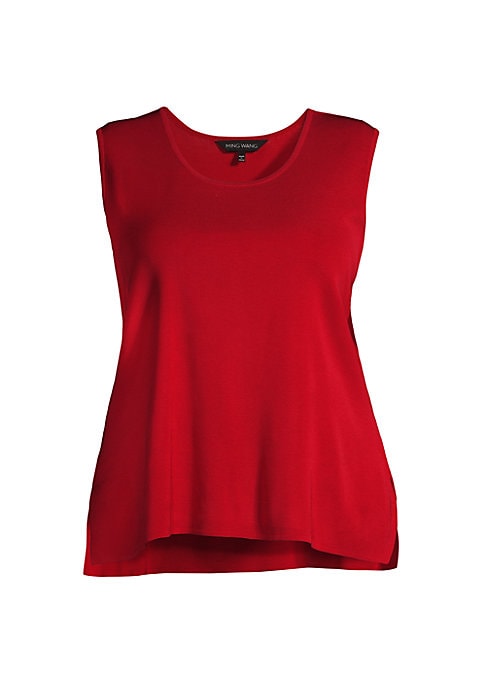 Sleek Split Tank Top