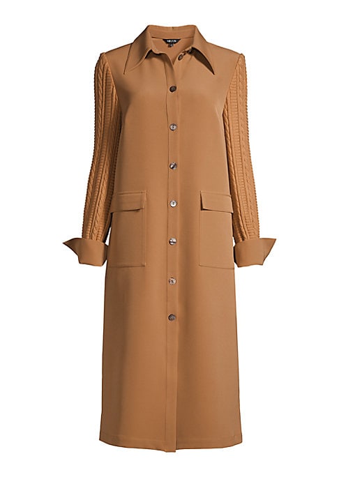 Chic Cable-Knit Jacket
