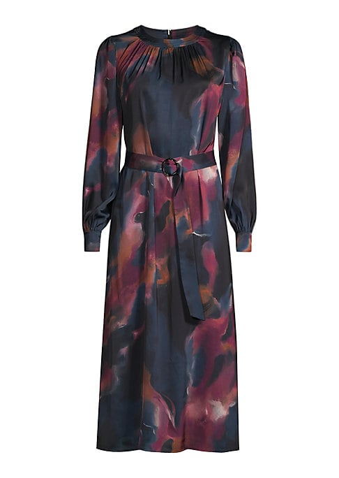 Artful Flow Midi Dress