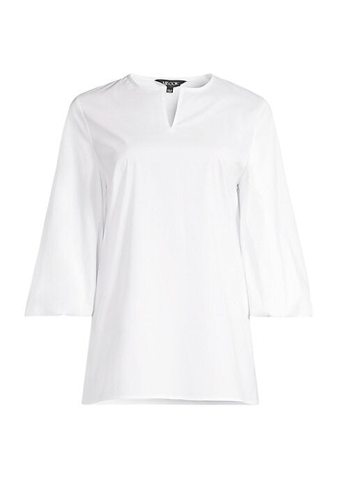 Chic Cotton Tunic Blouse