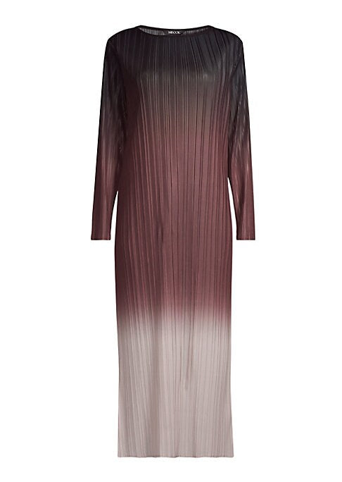 Ombre Pleats Dress