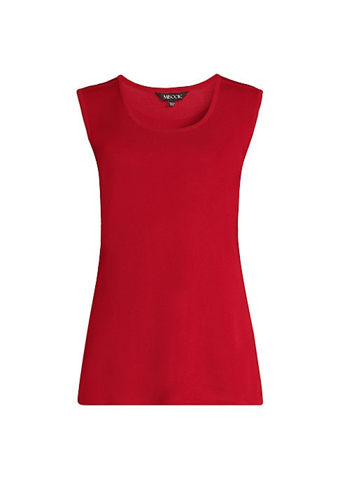 Scoop Style Sleeveless Top