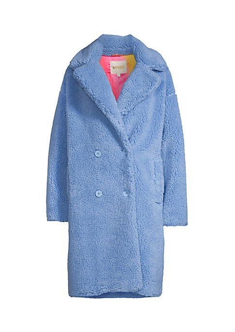 Cozy Double-Breasted Coat