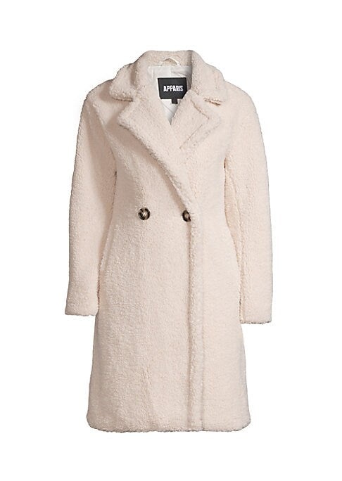 Chic Faux Shearling Coat