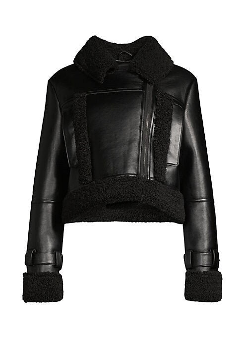 Shearling Moto Jacket
