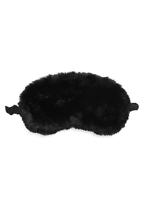 Cozy Faux-Fur Sleep Mask
