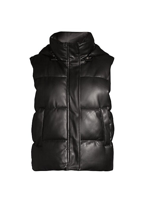 Chic Faux Leather Vest