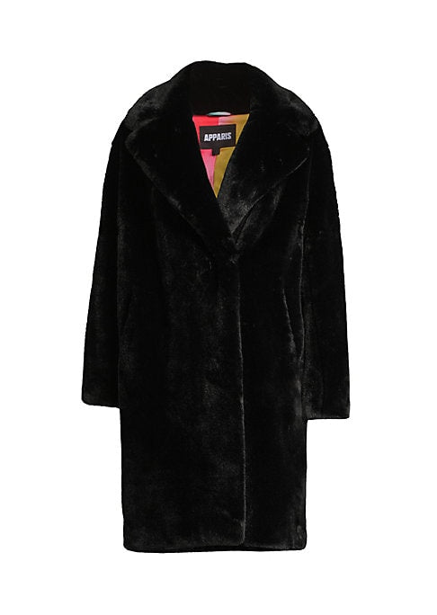 Eco Chic Faux Fur Coat