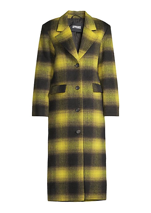 Plaid Elegance Coat