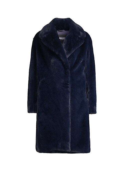 Chic Plant-Based Faux Coat