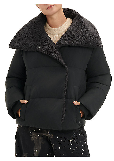 Cozy Sherpa Puffer Jacket
