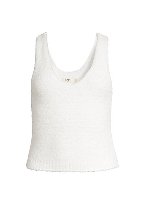 Fuzzy V-Neck Tank