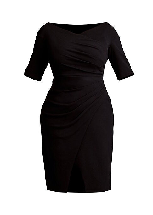 Ruching Elegance Sheath Dress