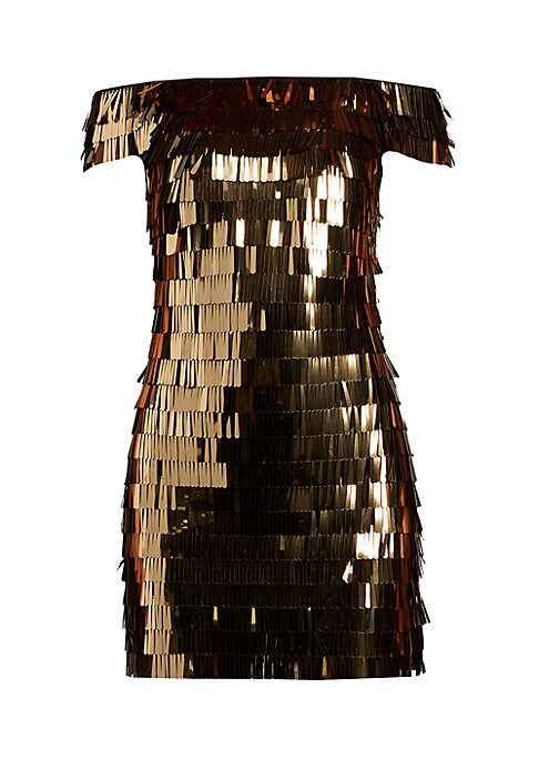 Fringe Sparkle Minidress