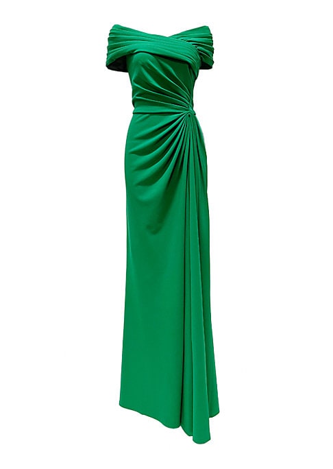 Elegant Slit Evening Dress