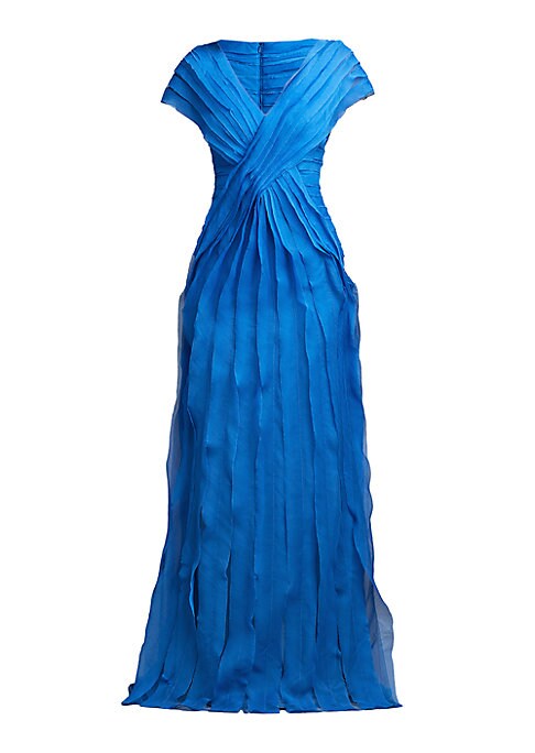 Elegant Crepe Evening Dress