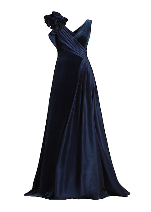 Velvet Elegance Gown