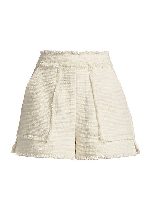 Chic Tweed Tailored Shorts