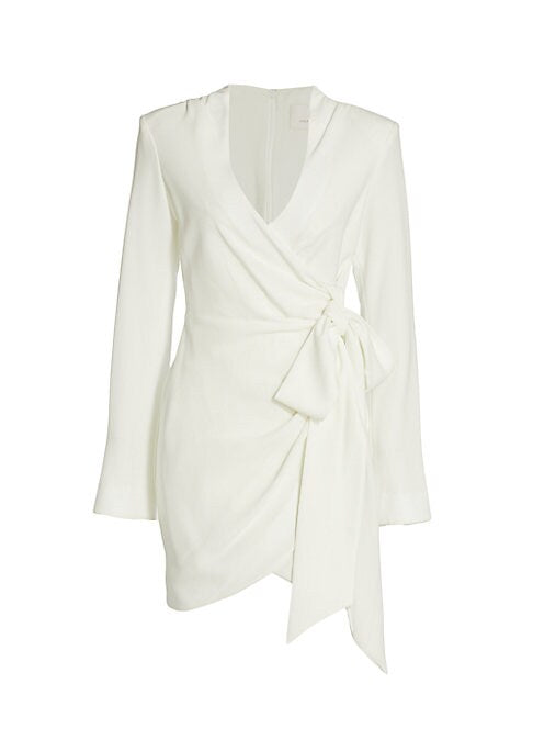 Elegant Twist Mini Dress