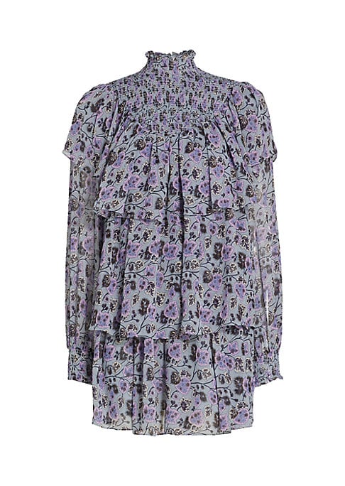 Leafy Tiers Dress