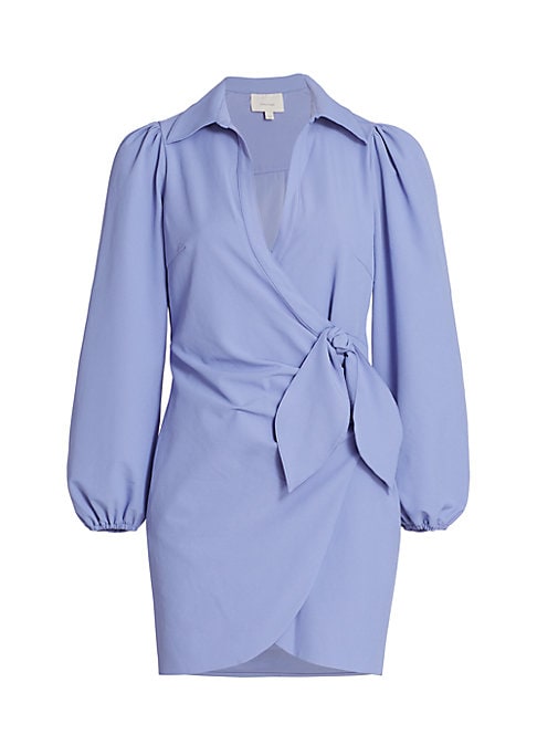 Chic Surplice Wrap Dress