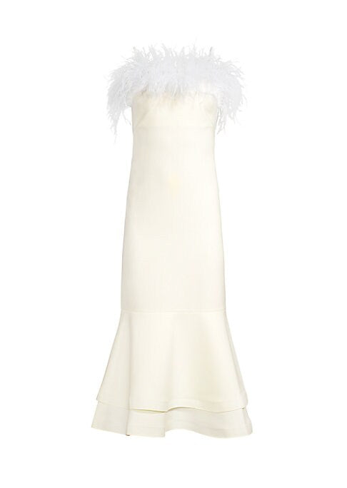 Feathered Elegance Dress