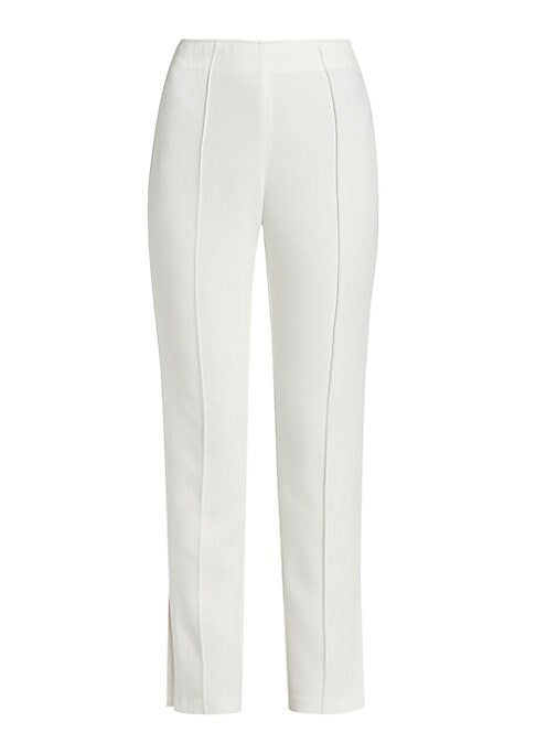 Chic Ankle Crepe Trousers