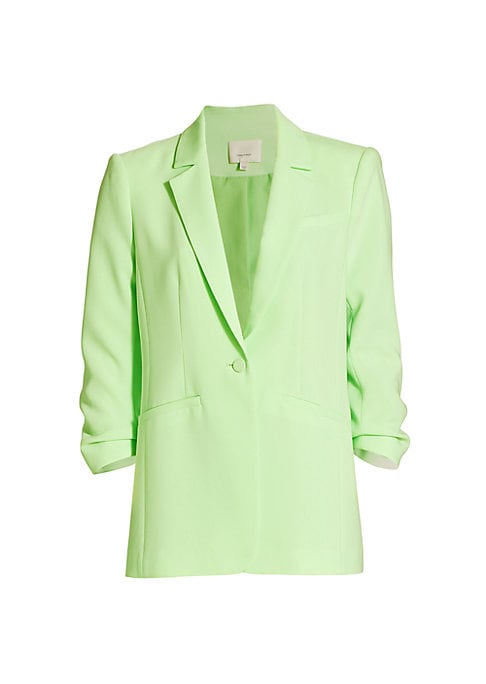 Chic Ruched Blazer