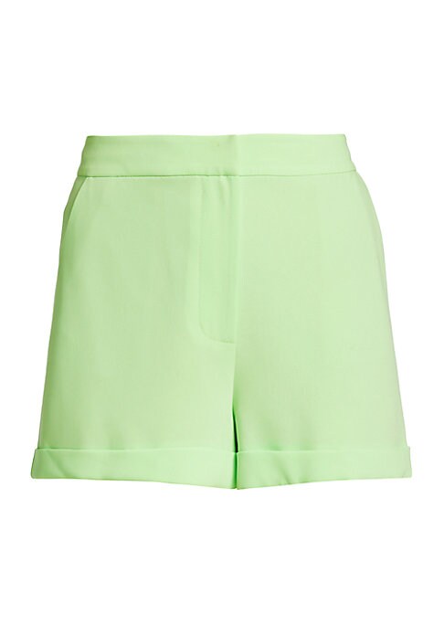 Chic Textured Crepe Shorts