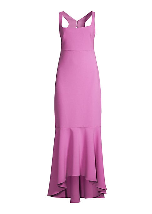 Regal Flounce Gown