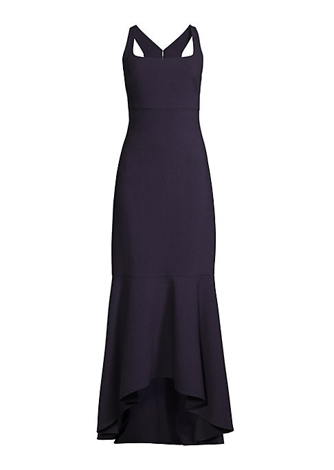 Elegant Flounce Mermaid Gown