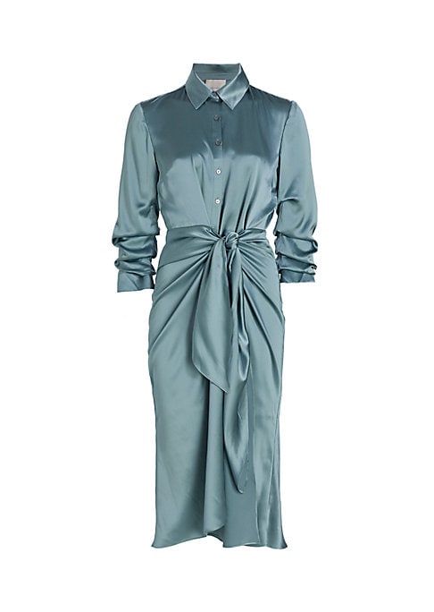 Silk Knot Dress