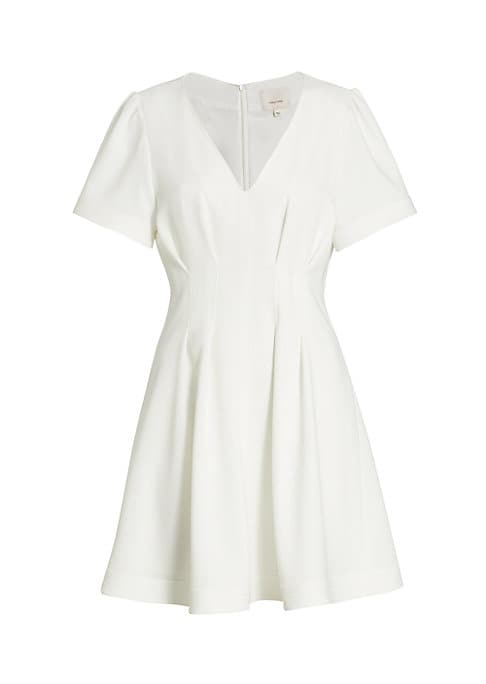 Chic V-Neck A-Line Dress