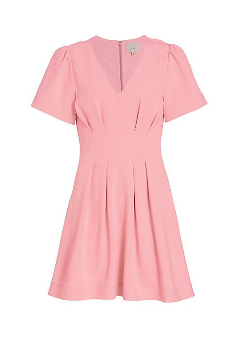 V-Neck A-Line Dress