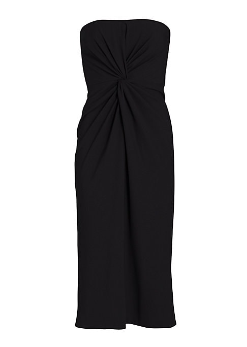 Knotty Elegance Midi Dress