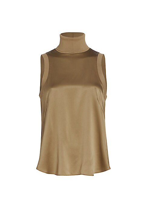 Silk Turtleneck Elegance