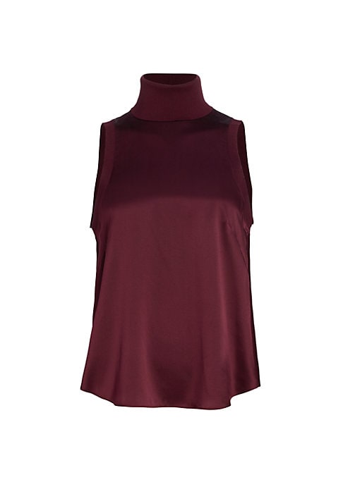 Silken Sleeveless Elegance