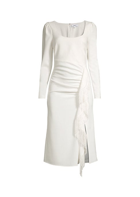 Fringe Elegance Midi Dress