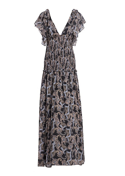 Ruffled Elegance Gown