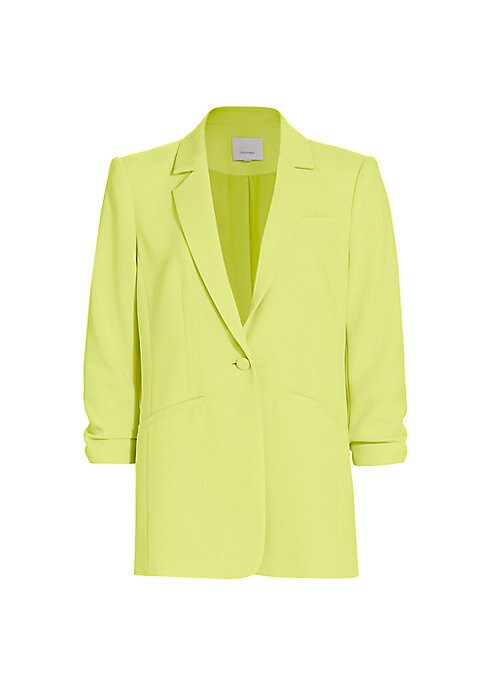 Elegant Ruched Blazer