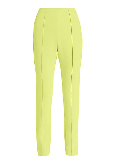 Chic High-Waist Crepe Trousers