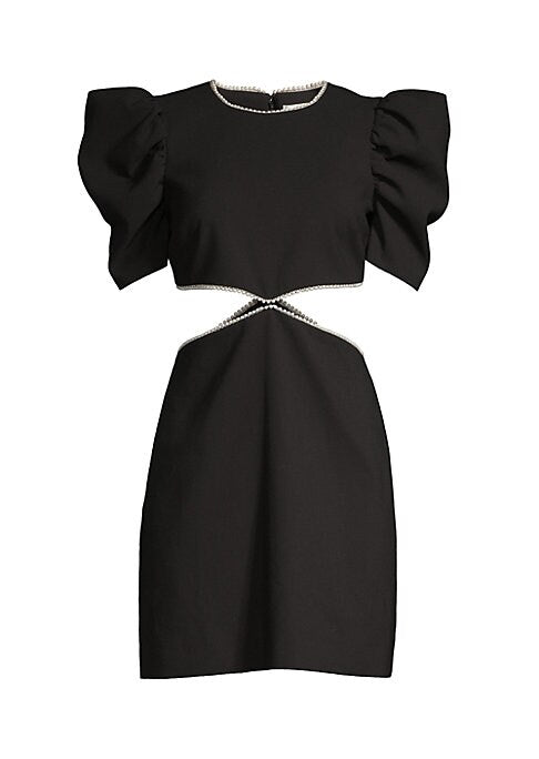 Pearly Cut-Out Charm Dress
