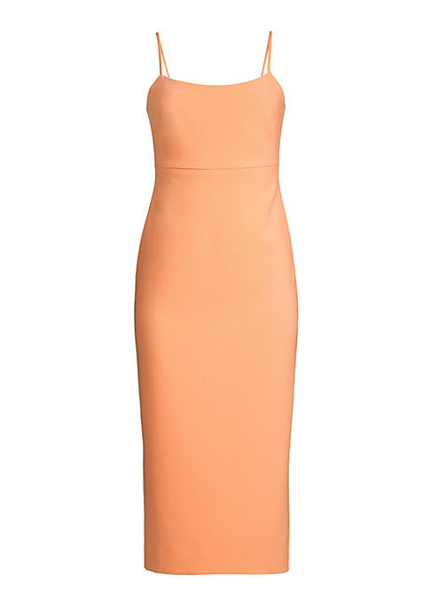 Sleek Midi Dress
