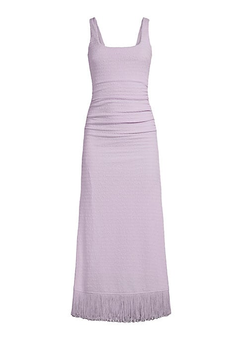 Fringe Elegance Midi Dress