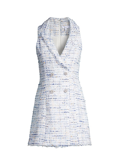 Chic Tweed Mini Dress